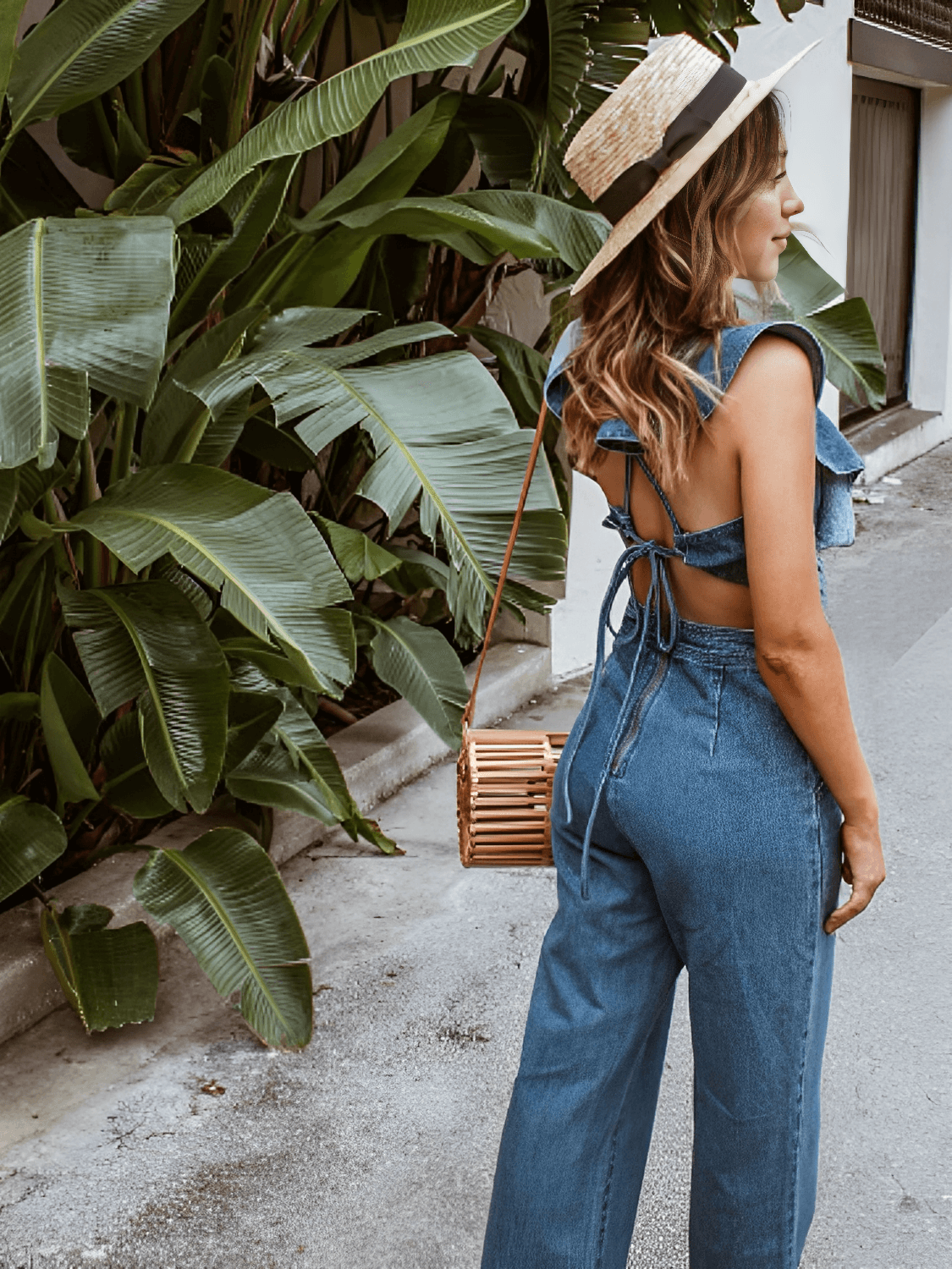 Macacão Jeans Poliana