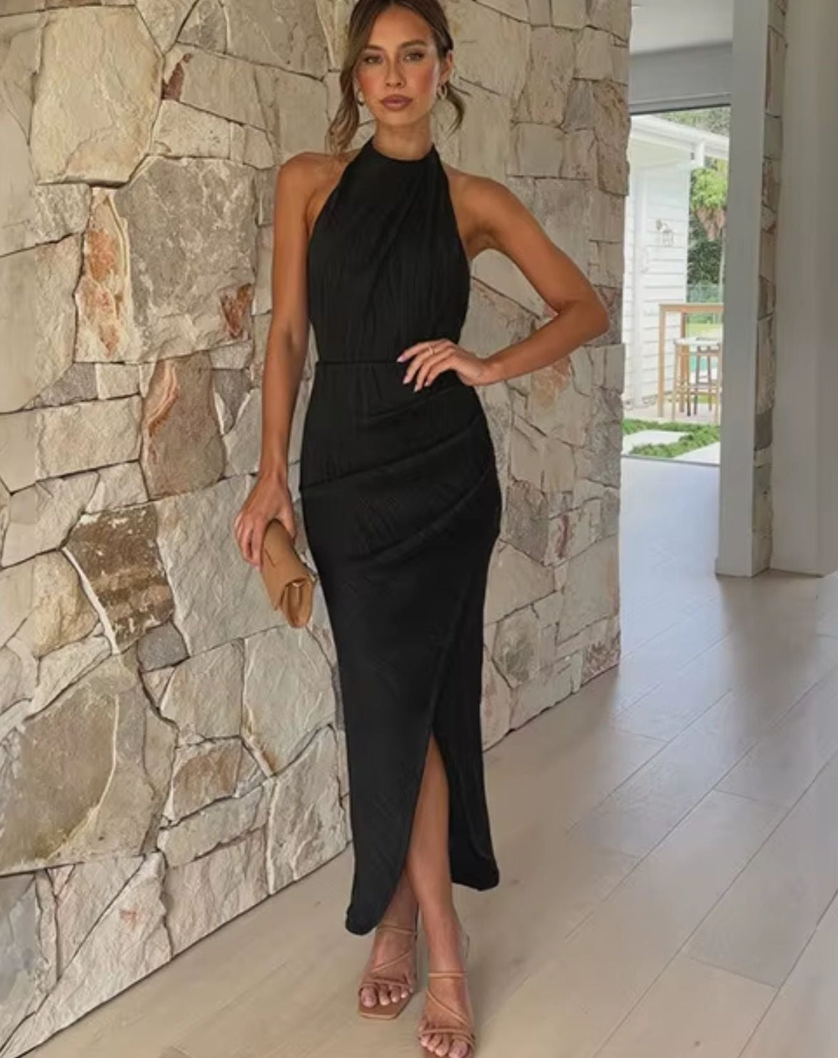 Vestido Midi Candy Frente Única